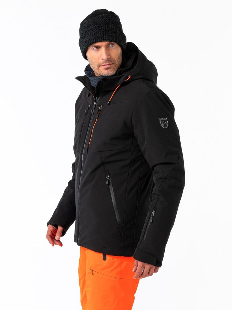 Falcon Ski-jas Zwart heren (BORIS MEN SKI JACKET - BORIS.B001) - GL Sport (Sluis)