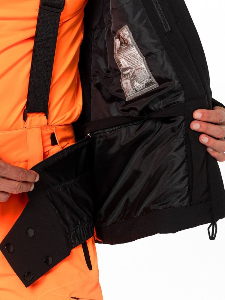 Falcon Ski-jas Zwart heren (BORIS MEN SKI JACKET - BORIS.B001) - GL Sport (Sluis)