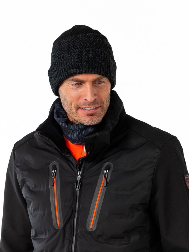 Falcon Ski-jas Zwart heren (BRIAN MAN SKI JACKET - BRIAN.B001) - GL Sport (Sluis)