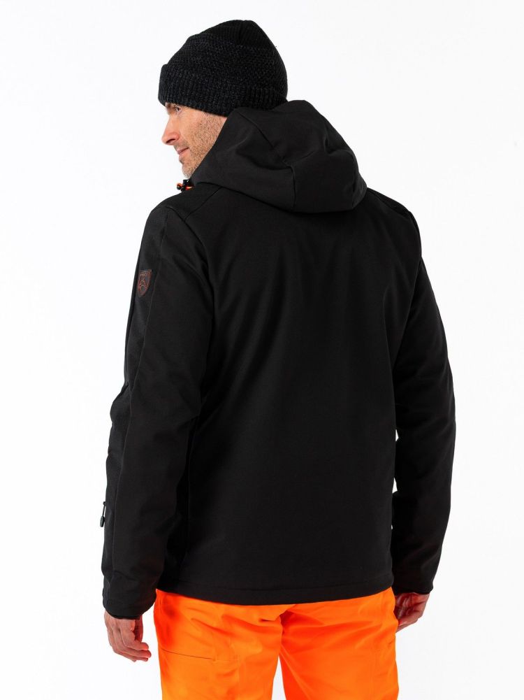 Falcon Ski-jas Zwart heren (BRIAN MAN SKI JACKET - BRIAN.B001) - GL Sport (Sluis)