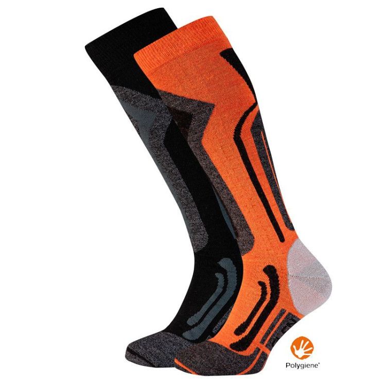 Falcon Skisokken Oranje