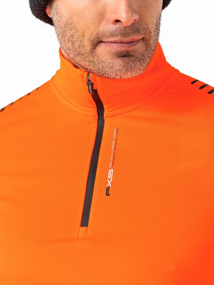 Falcon Skipully Oranje heren (DENZEL MEN SKIPULLY - DENZEL.O042) - GL Sport (Sluis)