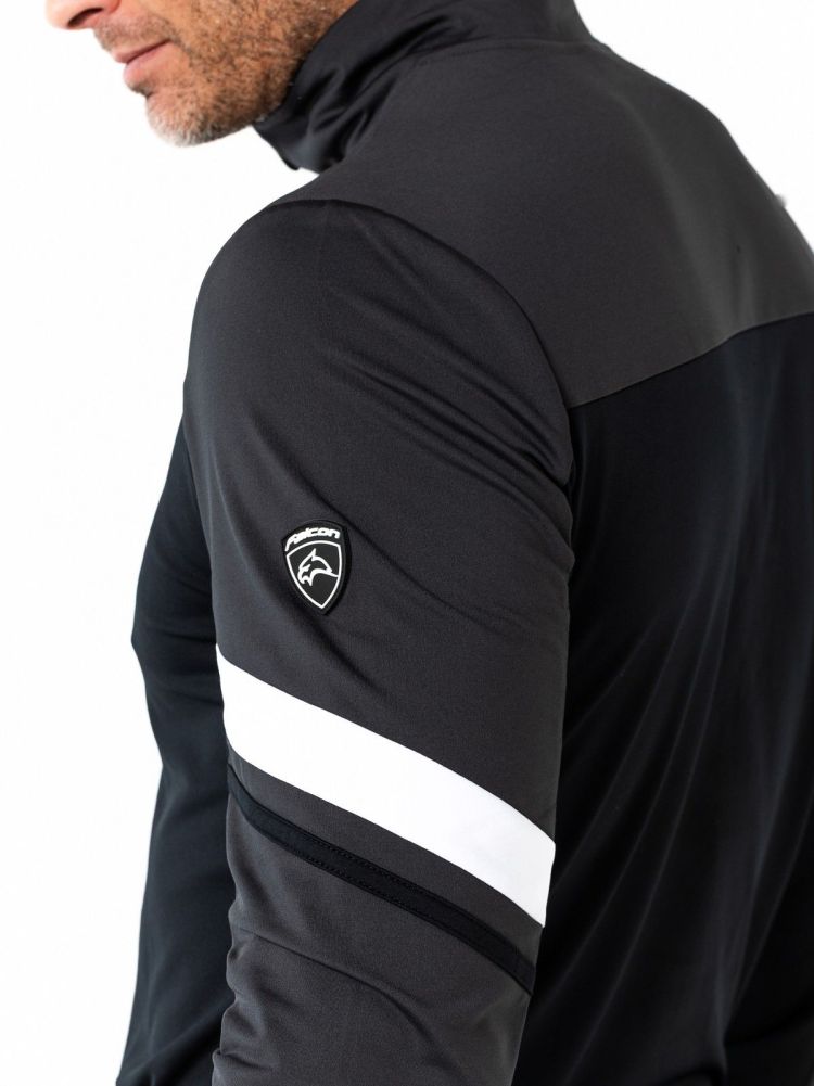 Falcon Skipully Zwart heren (DRESDEN MEN SKIPULLY - DRESDEN.B001) - GL Sport (Sluis)