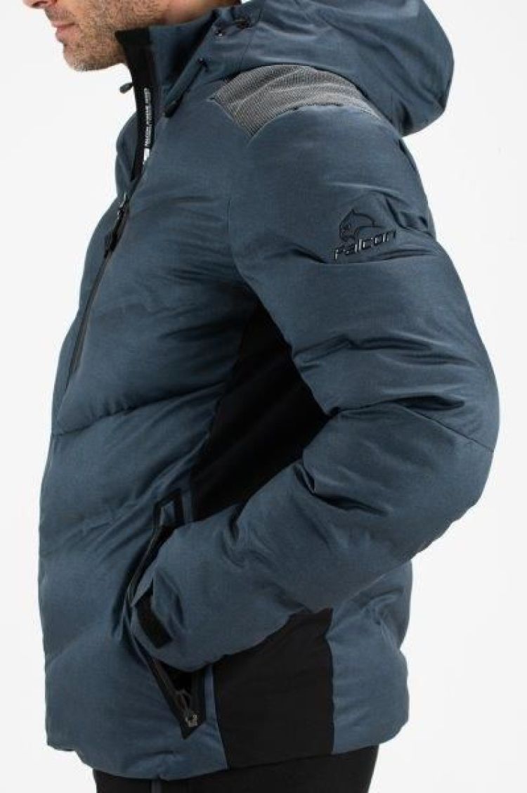 Falcon Ski-jas Grijs heren (GREYHAM MAN JACKET - GREYHAM.G070) - GL Sport (Sluis)