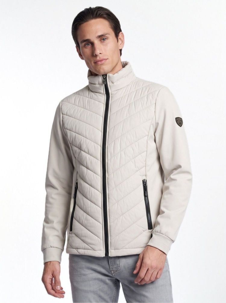 Falcon Jas Grijs heren (HARDY MEN FULLZIP JACKET - HARDY.G171) - GL Sport (Sluis)