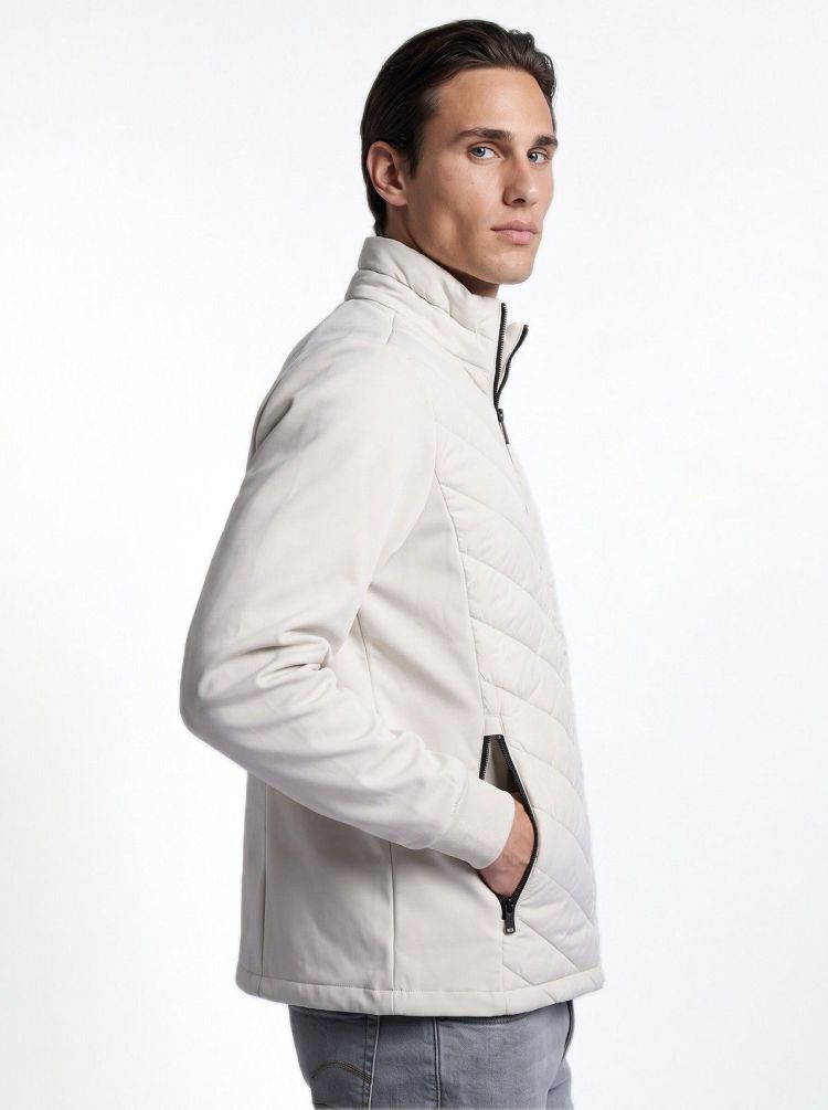 Falcon Jas Grijs heren (HARDY MEN FULLZIP JACKET - HARDY.G171) - GL Sport (Sluis)