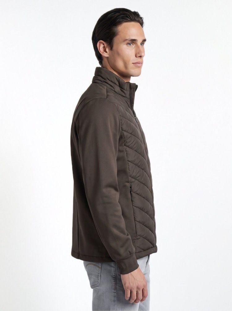 Falcon Jas Olijfgroen heren (HARDY MEN FULLZIP JACKET - HARDY.L121) - GL Sport (Sluis)