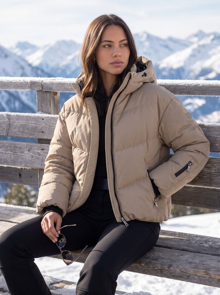 Falcon Jas Beige dames (INAYA LADY JACKET - INAYA.I038) - GL Sport (Sluis)