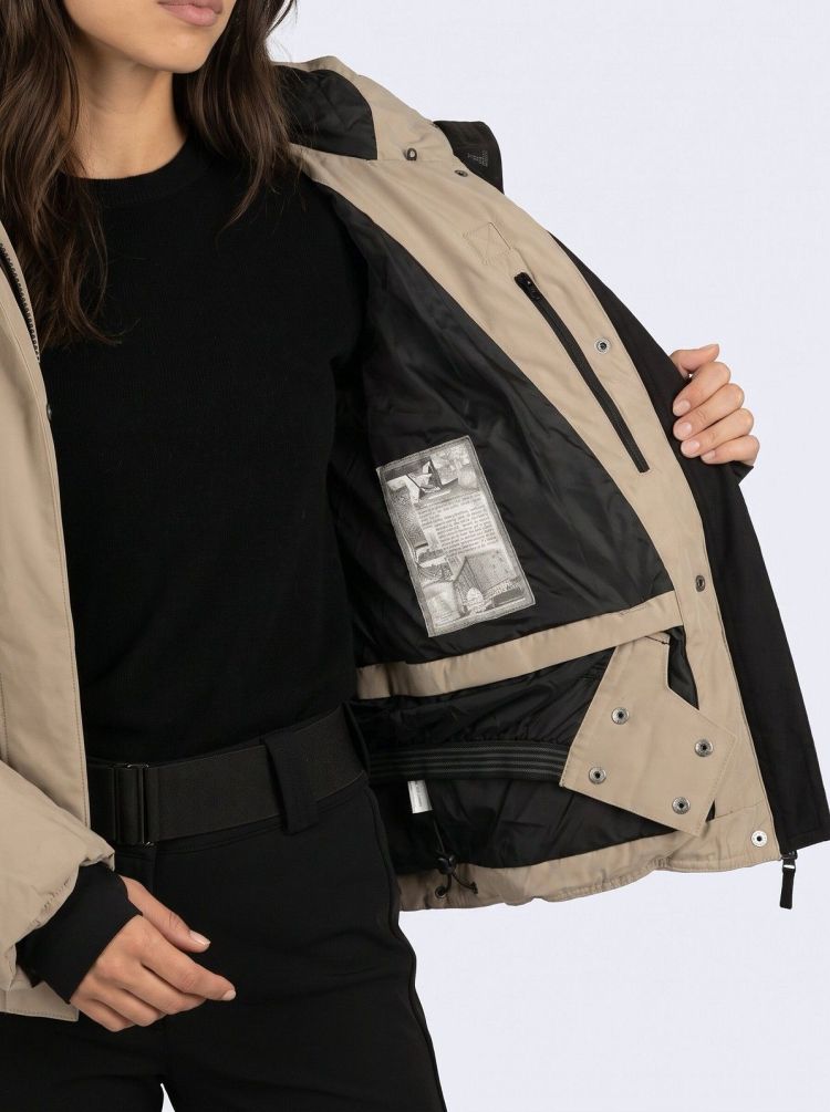 Falcon Jas Beige dames (INAYA LADY JACKET - INAYA.I038) - GL Sport (Sluis)