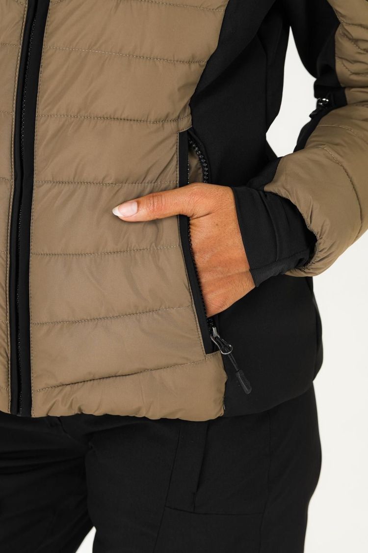 Falcon Ski-jas Bruin dames (MAVIS LADY SKI JACKET - MAVIS.C055) - GL Sport (Sluis)