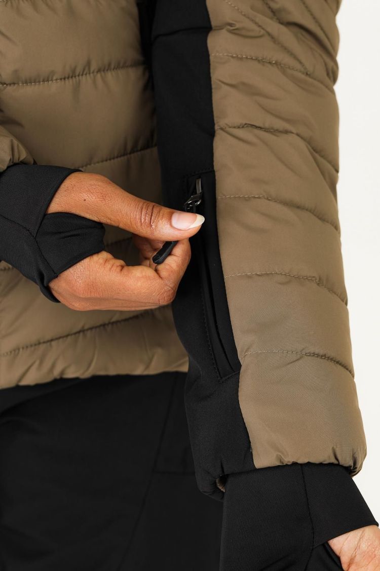 Falcon Ski-jas Bruin dames (MAVIS LADY SKI JACKET - MAVIS.C055) - GL Sport (Sluis)