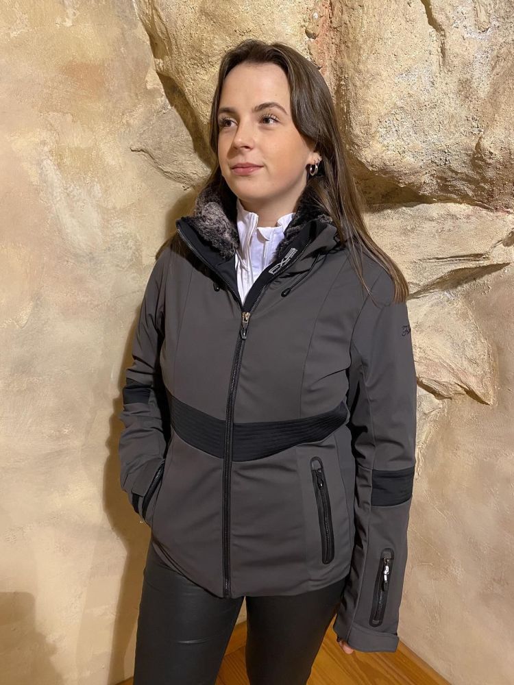 Falcon Ski-jas Zwart dames (RONYA SKI JACKET - RONYA.B044) - GL Sport (Sluis)