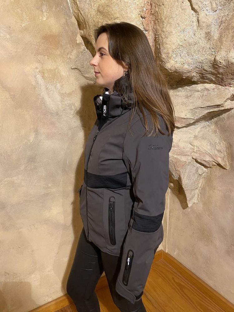 Falcon Ski-jas Zwart dames (RONYA SKI JACKET - RONYA.B044) - GL Sport (Sluis)