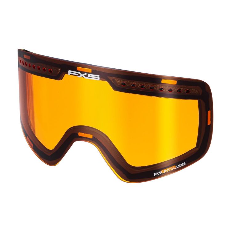 Falcon Skibril Zwart unisex (SKI GOGGLE FXS TWO - FXS.TWO.B001) - GL Sport (Sluis)