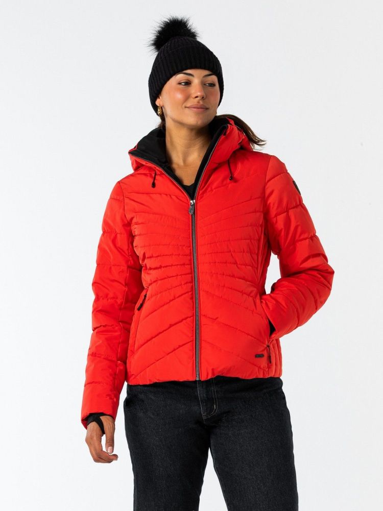 Falcon Jas Rood dames (TABITA LADY JACKET - TABITA.R137) - GL Sport (Sluis)