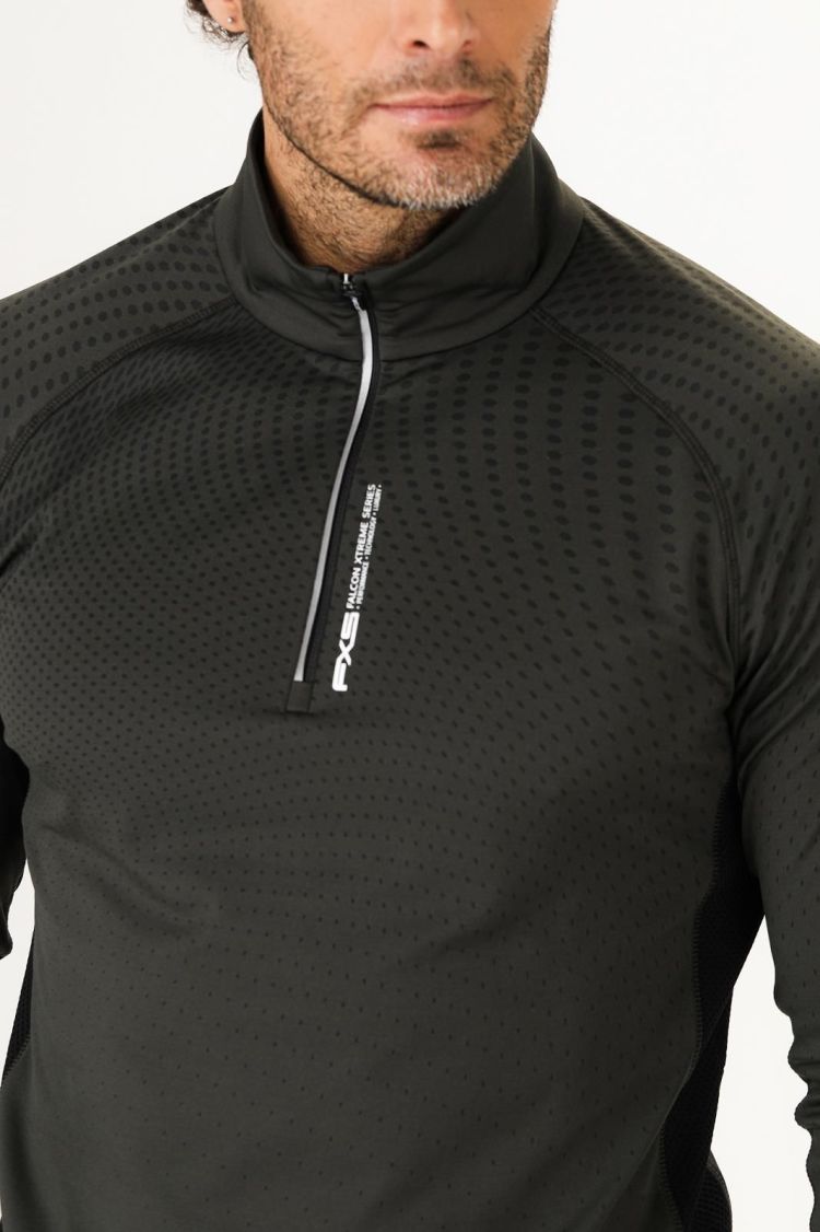 Falcon Skipully Zwart heren (VESPER MEN SKI PULLY - VESPER.B044) - GL Sport (Sluis)