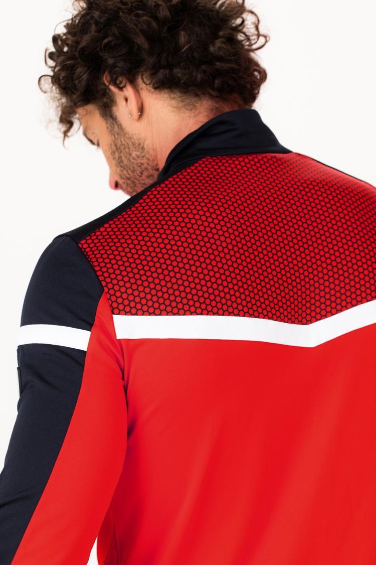 Falcon Skipully Oranje heren (VINN MEN SKI PULLY - VINN.O040) - GL Sport (Sluis)