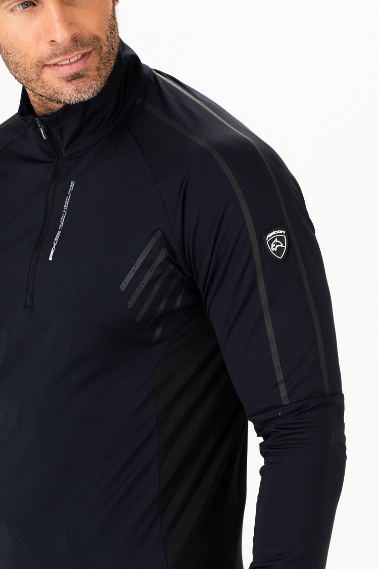 Falcon Skipully Blauw heren (VITO MEN SKI PULLY - VITO.N098) - GL Sport (Sluis)