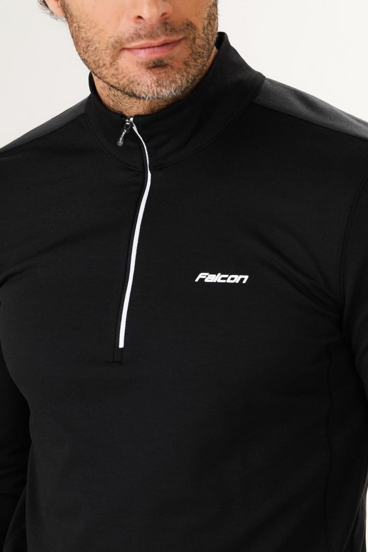 Falcon Skipully Zwart heren (YARMOUTH MEN SKI PULLY - YARMOUTH.B001) - GL Sport (Sluis)