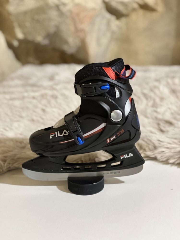 Fila IJshockeyschaatsen Zwart kids (J-ONE ICE - IJSHOCKEY - J-ONE.ICE) - GL Sport (Sluis)