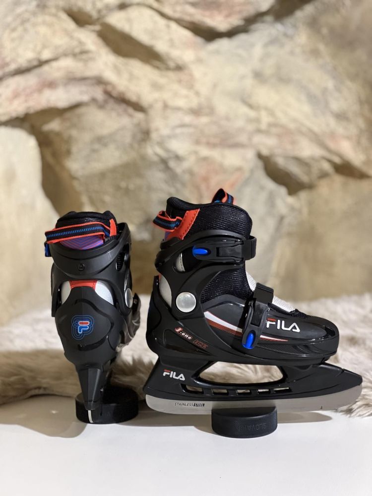 Fila IJshockeyschaatsen Zwart kids (J-ONE ICE - IJSHOCKEY - J-ONE.ICE) - GL Sport (Sluis)