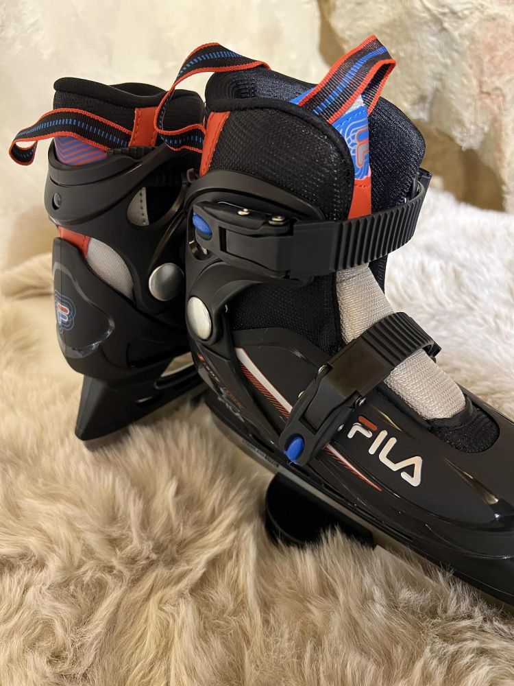 Fila IJshockeyschaatsen Zwart kids (J-ONE ICE - IJSHOCKEY - J-ONE.ICE) - GL Sport (Sluis)