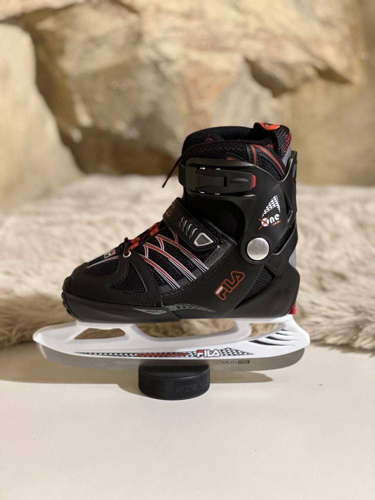 Fila IJshockeyschaatsen Zwart kids (X-ONE ICE 20 - IJSHOCKEY - X-ONE.ICE.20) - GL Sport (Sluis)