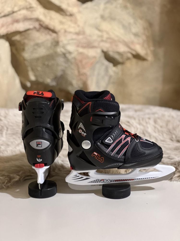 Fila IJshockeyschaatsen Zwart kids (X-ONE ICE 20 - IJSHOCKEY - X-ONE.ICE.20) - GL Sport (Sluis)