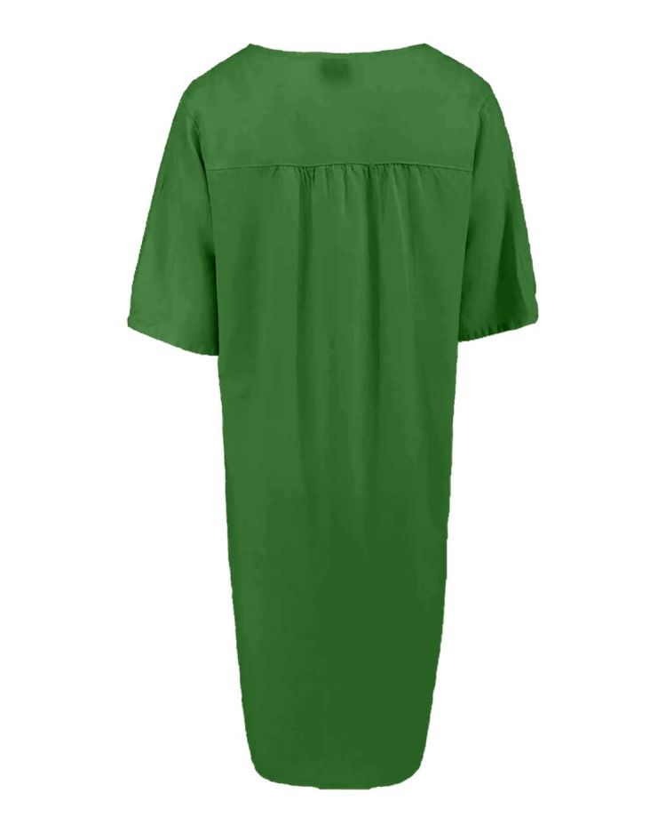 FOS Amsterdam Jurk Groen dames (LINDE LINNEN DRESS - LINDE.1641.UNI-GROEN) - GL Sport (Sluis)
