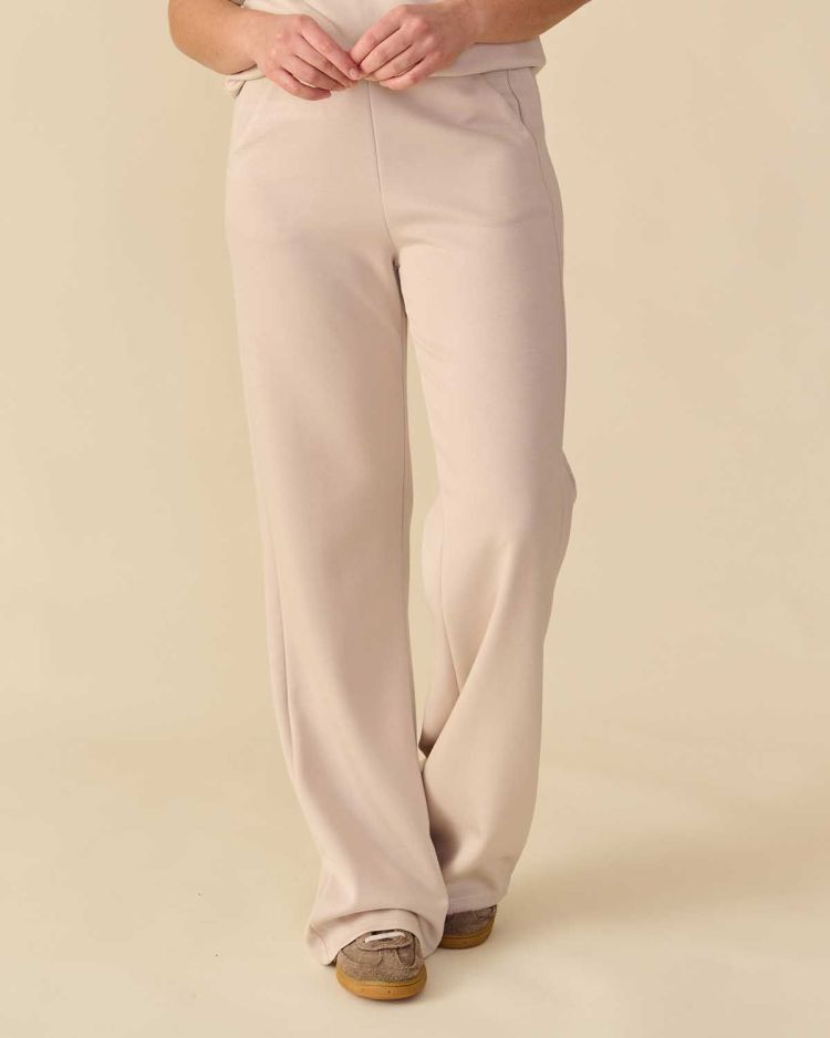 FOS Amsterdam Broek Beige dames (RIA BROEK UNI - RIA.7343.BEIGE) - GL Sport (Sluis)