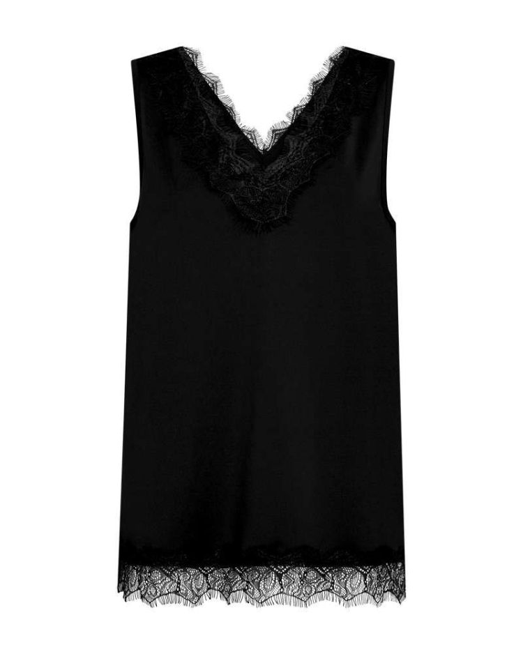 Freequent Top Zwart