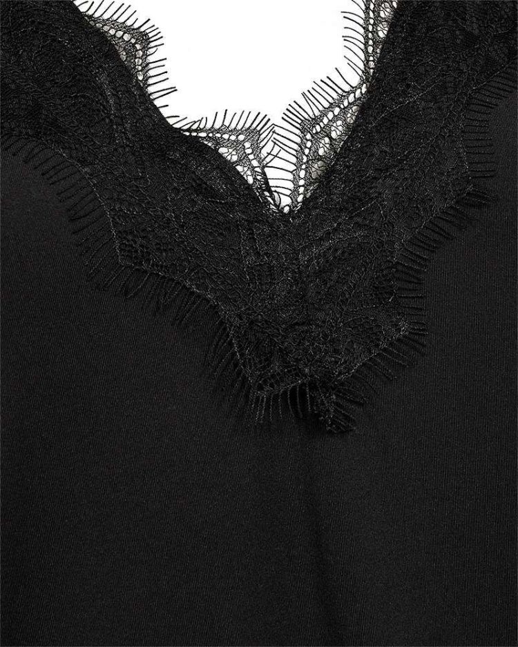 Freequent Top Zwart dames (BICCO TOP - BLACK - FQBICCO-ST.BLACK) - GL Sport (Sluis)