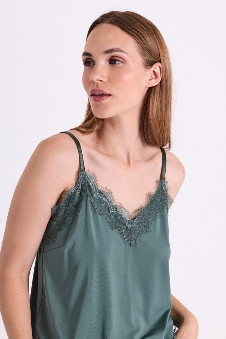 Freequent Top Groen dames (BICCO TOP - DARK FOREST - FQBICCO-ST.DFOREST) - GL Sport (Sluis)