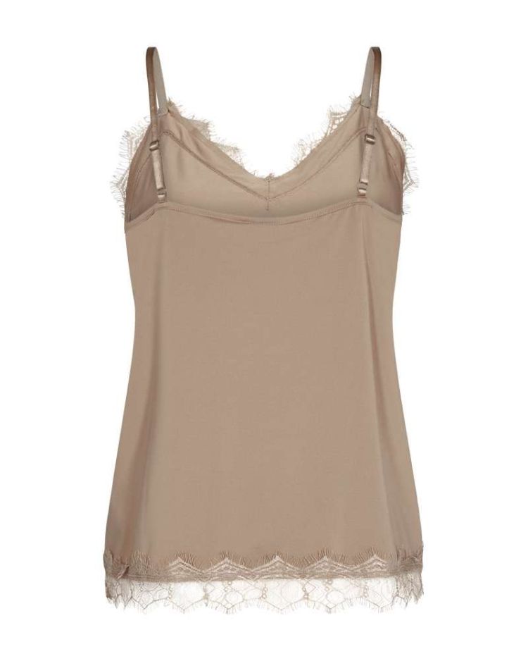 Freequent Top Taupe dames (BICCO TOP - DESERT TAUPE - FQBICCO-ST.DESERTTAUPE) - GL Sport (Sluis)