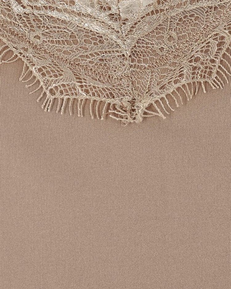 Freequent Top Taupe dames (BICCO TOP - DESERT TAUPE - FQBICCO-ST.TAUPE) - GL Sport (Sluis)