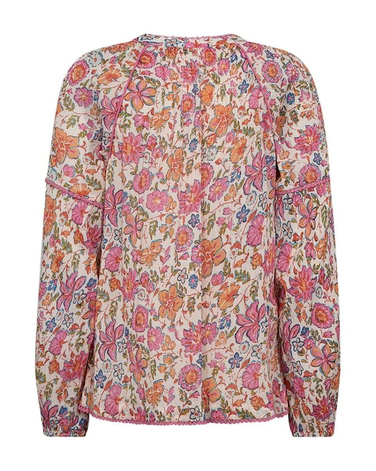 Freequent Blouse Multi dames (CARIN BLOUSE - FQCARIN.OFFWHITE) - GL Sport (Sluis)