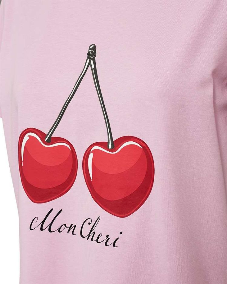 Freequent T-shirt Lila dames (FENJAL TEE - FQFENJAL.LILAC/RED) - GL Sport (Sluis)