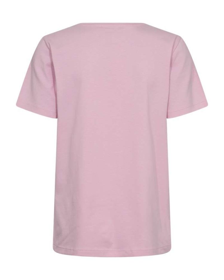 Freequent T-shirt Lila dames (FENJAL TEE - FQFENJAL.LILAC/RED) - GL Sport (Sluis)