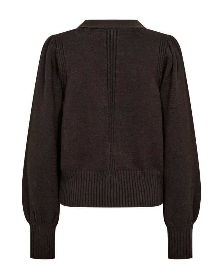 Freequent Vest Bruin dames (FQALPI CARDIGAN - 212106.MOLE) - GL Sport (Sluis)