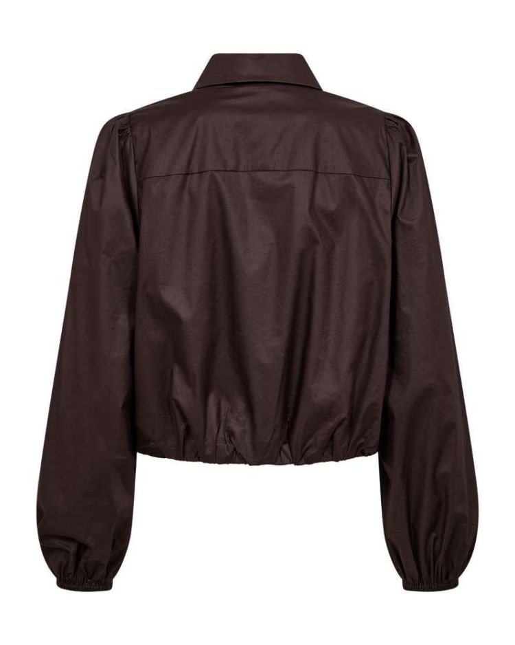 Freequent Blouse Bruin dames (FQASAY SHIRT - 211880.MOLE) - GL Sport (Sluis)