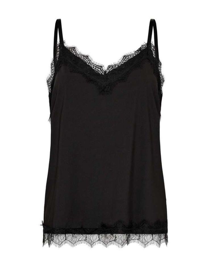 Freequent Top Zwart