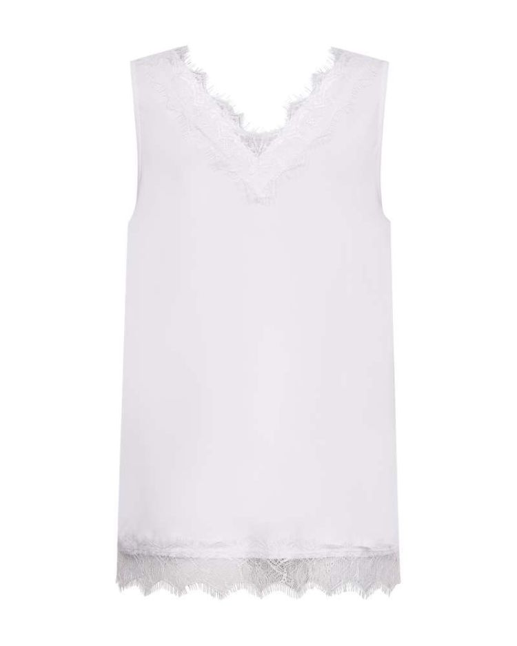 Freequent Top Wit dames (FQBICCO TOP - BRILLIANT WHITE - 206329.BWHITE) - GL Sport (Sluis)