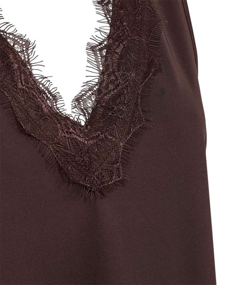 Freequent Top Bruin dames (FQBICCO TOP - COFFEE BEAN - 206329.COFFEEBEAN) - GL Sport (Sluis)