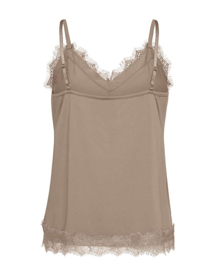 Freequent Top Beige dames (FQBICCO TOP - DESERT TAUPE - 120962.DESERTTAUPE) - GL Sport (Sluis)