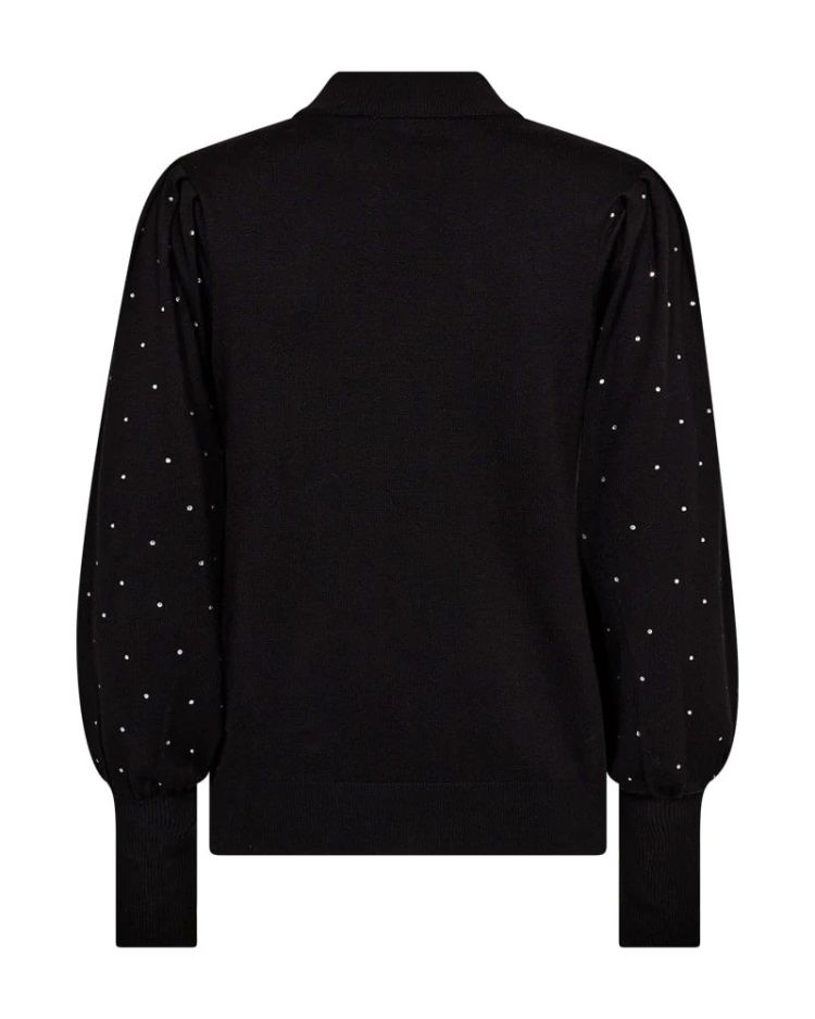 Freequent Pull Zwart dames (FQDOTKA PULLOVER  - FQDOTKA-PU.BLACK) - GL Sport (Sluis)