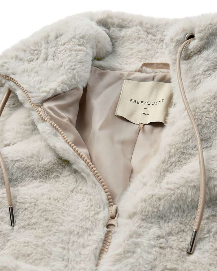 Freequent Jack Beige dames (FQFONY JACKET - 206712.MOONBEAM) - GL Sport (Sluis)