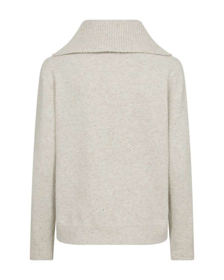 Freequent Pull Beige dames (FQGLIMSY PULLOVER - 212232.MOONBEAM/S) - GL Sport (Sluis)