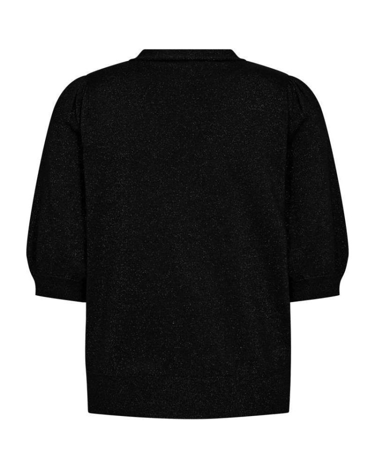 Freequent Pull Zwart dames (FQHAZY PULLOVER V-NECK - 212416.BLACK) - GL Sport (Sluis)