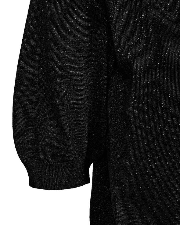 Freequent Pull Zwart dames (FQHAZY PULLOVER V-NECK - 212416.BLACK) - GL Sport (Sluis)