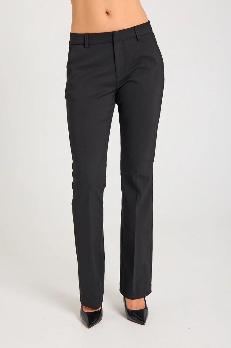 Freequent Broek Zwart dames (FQISADORA PANTS - FQISADORA-PA.BLACK) - GL Sport (Sluis)